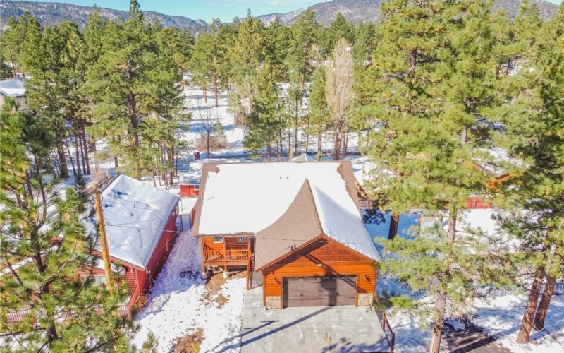 Big Bear Overhead Shot