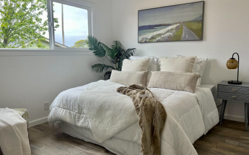 Seaside Fix & Flip Loan Bedroom