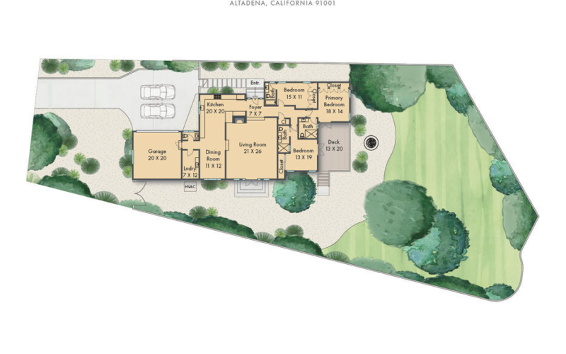 Alta Dena Floorplan