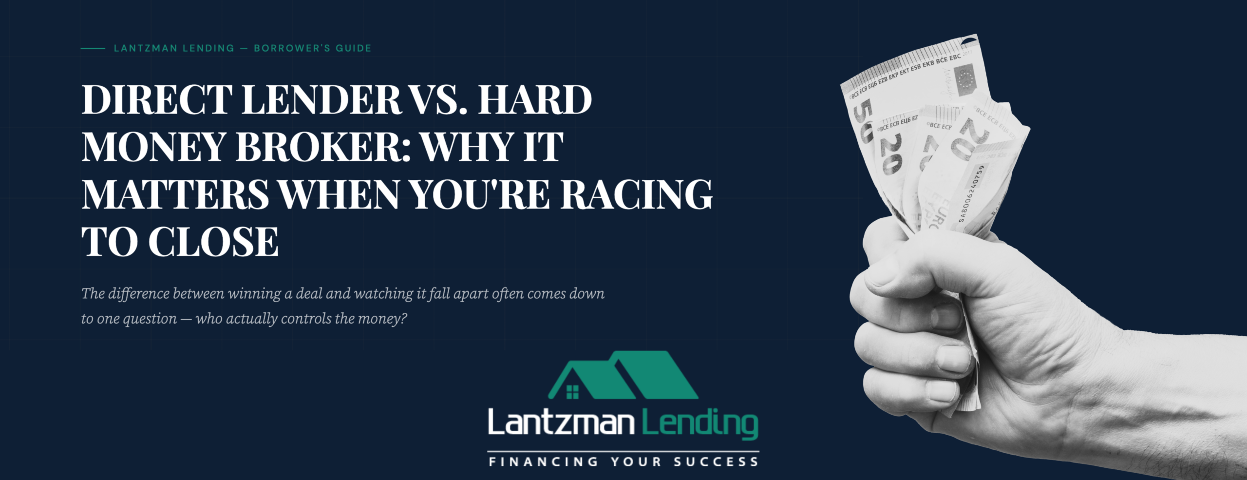 Direct Lender vs Hard Money Broker: Why it matters when your racing to close